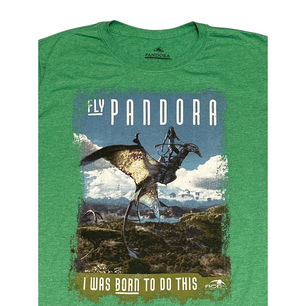 Disney Pandora:The World Of Avatar"Fly Pandora I Was Born To Do This" Tee Size L